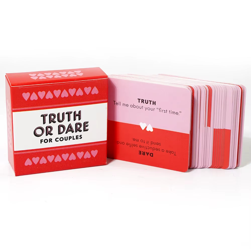 Truth or Dare for Couples Card Game Drunk Couples Drinking Game Card