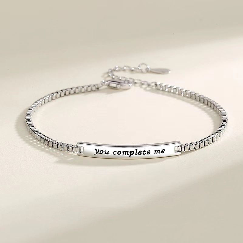 Couple Bracelet Men and Women Long Distance Gift