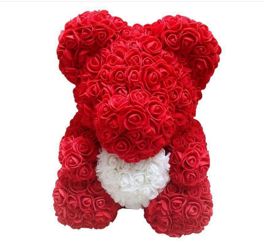 Bear Valentine'S Day Rose Bear Christmas Gift