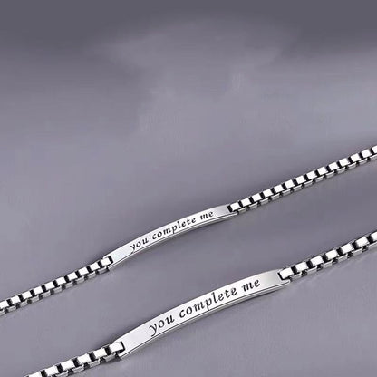 Couple Bracelet Men and Women Long Distance Gift