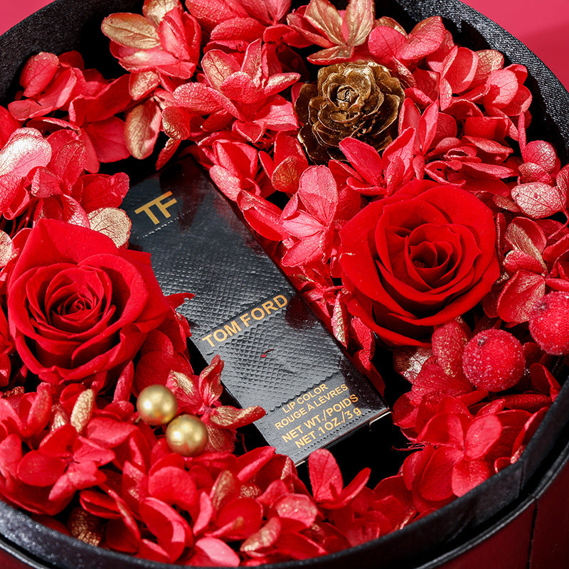 Roses Are Red: Long-Lasting Lipstick Gift Box for Unforgettable Moments!