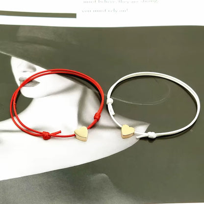 2 Pcs/Lots Fashion New Lucky Bracelet Adjustable Adjustable Rople Bracelet Gift for Friend Lover Couple Bracelet Dropshipping