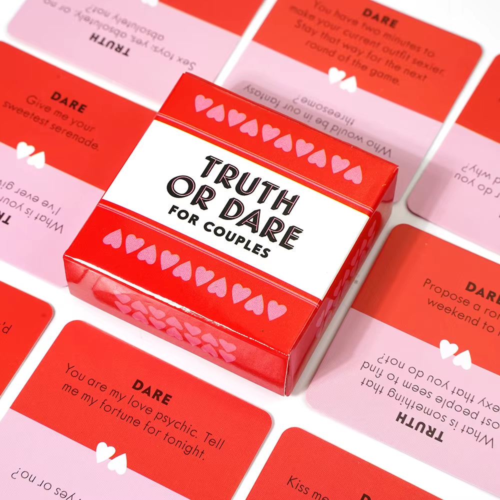 Truth or Dare for Couples Card Game Drunk Couples Drinking Game Card